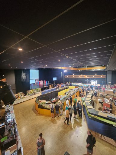 EuroModel's à Châtellerault chargé de sécurité sur le salon